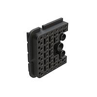 Amphenol SINE Systems AWB-51SBR Accessories Right Wedgelock for 102 Position Plug, (51 Positions),  Keyed B, Black