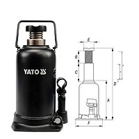 YATO YT-1707 Hydraulic bottle jack (20T)