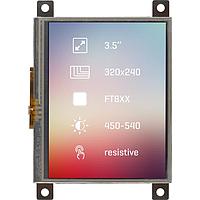 Mikroe MIKROE-2162 On Screen Display Boards Riverdi Display 3.5" Res