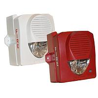 AMSECO SH-120R Strobe Horn Colored Light 120VAC STROBE RED HORN