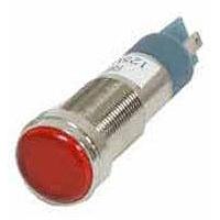 Dialight 656-3104-304F Indicators 1/2 Dome Red 24VDC w/Terminals