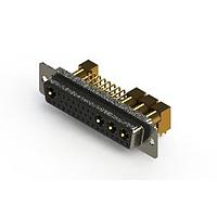 EDAC 630-36W4640-5N1 Mixed Contact D-Sub Connectors Right-angle Power Combo D-Sub Connector