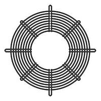 Sanyo Denki 109-1103 Guard 200mm Fan Finger Guard for 9GV2048P0G201, Outlet, Silver