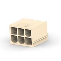 AMP Connectors - TE Connectivity 4-1775099-1 Power to the Board 6 Pos ATX Pwr Conn