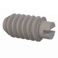 Essentra Components 010440S018 Set Screw Set Screw, Slotted Head, #4-40 Thread, 3/16 Lg