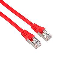 Amphenol Cables on Demand MP-6ARJ45SNNR-014 Cat 6a CAT6A SHIELDED RJ45 Red 14'