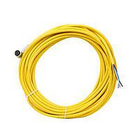 Eaton CSDR4A4CY2210 Sensor Cables / Actuator Cables CORDSET,DC,RA,4P 4W,10M,YEL