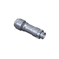 Amphenol LTW AU-08BMMA-QL8AP0 Standard Circular Connector X-Lok, Mini Size, Plastic, 2A, 08 pins, Male Connector, Male Contact, Straight, Push Lock, Crimp, Field Installable, F5.0 - F10.0mm, IP68