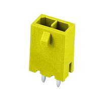 Molex 216571-1043 PCB Receptacle Versa Color Vert Header Thru Hole Single Row 3 Ckts Matte (Sn) GloWire Ylw