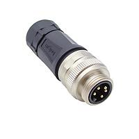 Bulgin PXPTPU78FIM05ASTM22 Connectors 5 Contacts 7/8" Front Panel Mounting Male 100mm Flying Leads