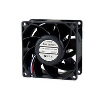 Same Sky (formerly CUI Devices) CFM-8038S-140-449-22 Axial dc axial fan 80 mm square 38 mm 10.8 13.2 Vdc 4.56 W 4000 RPM 49.42 CFM AR TSPWM