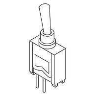 Mountain Switch 10TC605 Toggle Switches SPST ON-OFF STD LVR