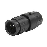 CONXALL W8280-3PG-P-321 Connectors 3#20 M Short Backshell .21 Grommet Size