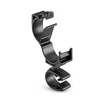 HellermannTyton 156-01889 LOC Locking Clamp to MOC Clip LOC Locking Clamp, 15-19 mm, to MOC Clip, 14 mm, PA66HIRHSUV, Black, 1000/ctn