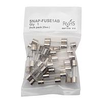 Opto 22 SNAP-FUSE1AB Glass Fuses SNAP 1-Amp Fuse, 25 Pack