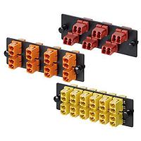 Panduit FAP12WEORDLCZ Fiber Optic Connectors 12 Position Keyed (E-Orange) Duplex LC A