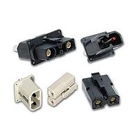 Amphenol Industrial C10-747795-000 Receptacles PCB RT ANGLE SOLDER RCPT BLACK 3.6MM