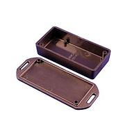 Hammond Manufacturing 1551KFLBK Flanged Enclosure Miniature/FlangedLid 3.15x1.58x.79" Black