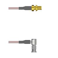 Amphenol Custom Cable Q-2W05G0005009i RF Cable Assemblies SMA-SJB/HDBNC-RP G316 9I