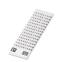 PHOENIX CONTACT 0804853:0051 Markers MARKER CARD 2.54mm TERM BLK WDTH