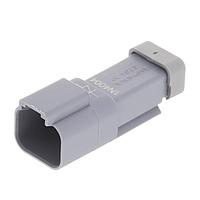 Amphenol SINE Systems AT04-2P-D1N4GRY Connectors 2 Pin Recept Grey