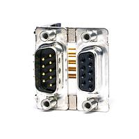 Amphenol CONEC 164A19799X D-Sub Connectors - Standard Density DSUB PREC MCHND CNT 15.88mm SPACING ANG