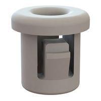 Essentra Components 22MP02502W Bushings Snap Bushing, .250 Hole, .125 ID, .312 Thick