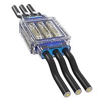 KYOCERA AVX 009289003002006 Waterproof Wire-to-Wire Connector WTW 3Pos 16AWG 3.0-3.2mm