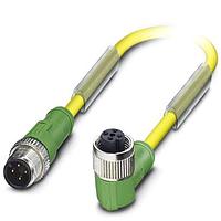 PHOENIX CONTACT 1696057 Sensor Cables / Actuator Cables SAC-4P-M12MS/ 0,3-PUR/M12FR D