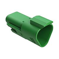 Amphenol SINE Systems AT04-3P-GRN 3-Way 6 Pin receptacle