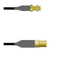 Amphenol Custom Cable Q-2Y03X0008018i RF Cable Assemblies SMA-SJB/SMB-SP RG58 18I