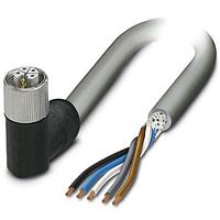 PHOENIX CONTACT 1414811 Sensor Cables / Actuator Cables 5POS Power Cable Gray 5m