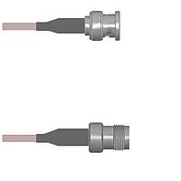 Amphenol Custom Cable Q-0M04N000H108i RF Cable Assemblies BNC-SP/TNC-SJ G142 108I