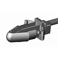 Avery Dennison 20060-0 Cable Ties with Mounts LG ARROW BLK HEAT STBL 4"/101.6mm