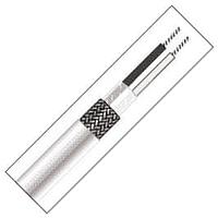 Alpha Wire 2834 WH005 Hook-up Wire 22 AWG 1 Conductor high-low temperature cables, Braid, 100 ft  - White