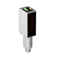 Banner Engineering QMH26VPAF200Q7 Photoelectric Sensors QMH26 Hygienic Series: Adjustable BGS (Small Red LED); Range: 200 mm; Input: 10-30 V dc; Output: Complementary Solid-State PNP M8; 4-pin M8 Integral QD