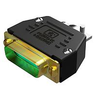 Amphenol Positronic RD25M00J00/AA Plug DSUB 25M CRIMP LC ZINC