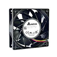 Delta Electronics, Inc. PFB1224SE-00P5 Axial Axial Fan, 120x120x38mm, 24VDC, 4x Lead Wires, Tach/PWM, IP55 Rated, Industrial