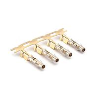 Amphenol SINE Systems SS24M2G15 Contacts Socket Contact, Stamped, Size 16, Gold 15u" over Nickel, Wire Range .14-.25mm , 26-24 AWG, with 3 Tangs. 3,000 pcs. Reel