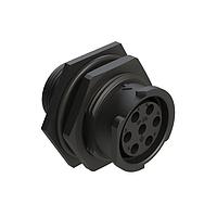 Amphenol SINE Systems FLS714N7S03 Connectors 7 POS JAM NUT RECEPT