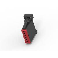 AMP Connectors - TE Connectivity 2272431-3 Housings 1X6 GET UNSLD SIDE LATCH PLUG, KEY C