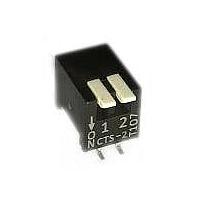 CTS Electronic Components 193-2MS DIP Switches DIP switches/SIP switches, SPST, PIANO, 2 POS, SMD, TUBE, OFF