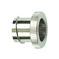 HellermannTyton LTP10-E Conduit & Tubing HelaGuard Metallic Conduit End Cap Insert, 0.25" (10mm) Dia, NPB Metal, 10/pkg