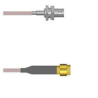 Amphenol Custom Cable Q-040680005048i RF Cable Assemblies BNC-SJB/SMA-SP G316 48I