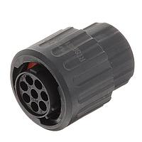 Amphenol SINE Systems RTS6BS12N8SHEC03 Connectors Female straight plug end cap Sz 12 8 p