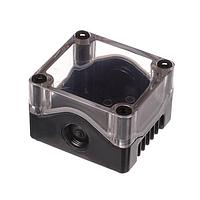 Bulgin BEA01SBT0 General Purpose ABS Size 1 Blk Base Transparent Top