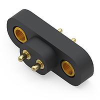 Mill-Max 858-22-002-10-011101 Spring-Loaded Thru Hole 4mm Pitch Spring-Load Connect