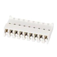 AMP Connectors - TE Connectivity 3-643820-9 Receptacle Housing 9 POS RECPT 24 AWG CLOSED END