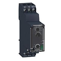 SCHNEIDER RE22R2CMR Timing Relays TIMER, 24-240VAC/VDC IN, 8A DPDT OUT, OF