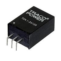 TRACO Power TSN 1-24120A Non-Isolated / PoL -15to-32Vin -12V -1A non-iso RA pin